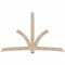 Ekena Millwork Davenport Smooth Timber Gable Bracket, Douglas Fir, 108"W x 68"H x 5 1/2"D x 5 1/2"F, 15/12 Pitch GBW108X68X0606DAV00SDF - alternate 1